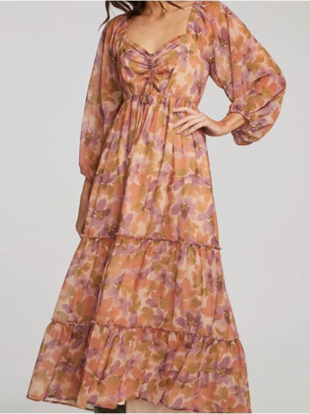 Saltwater Luxe Eryn Floral Maxi Dress